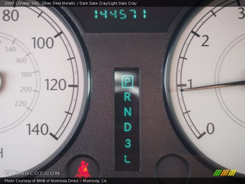 Silver Steel Metallic / Dark Slate Gray/Light Slate Gray 2007 Chrysler 300