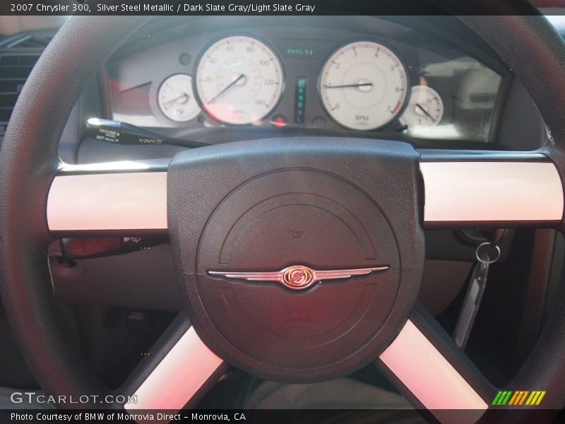 Silver Steel Metallic / Dark Slate Gray/Light Slate Gray 2007 Chrysler 300