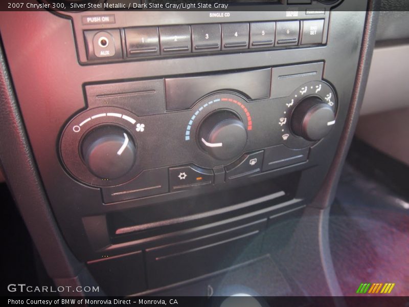 Silver Steel Metallic / Dark Slate Gray/Light Slate Gray 2007 Chrysler 300