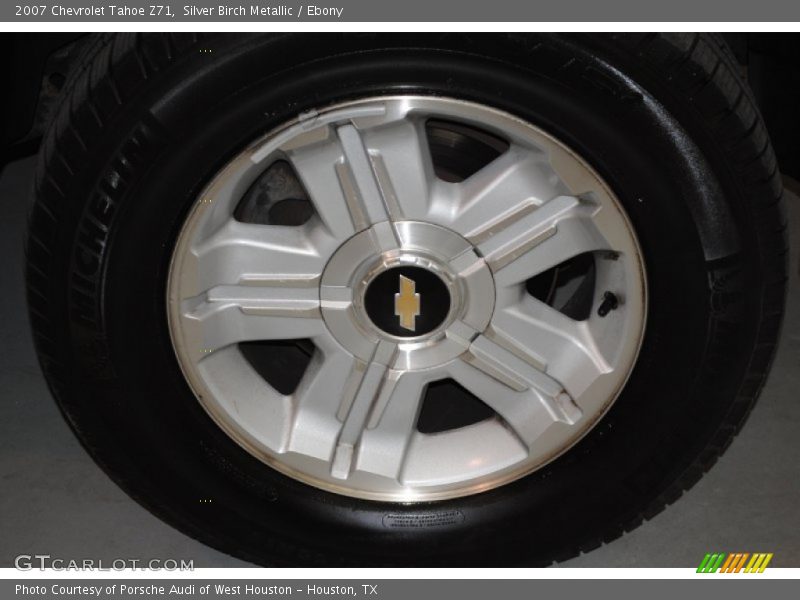 Silver Birch Metallic / Ebony 2007 Chevrolet Tahoe Z71