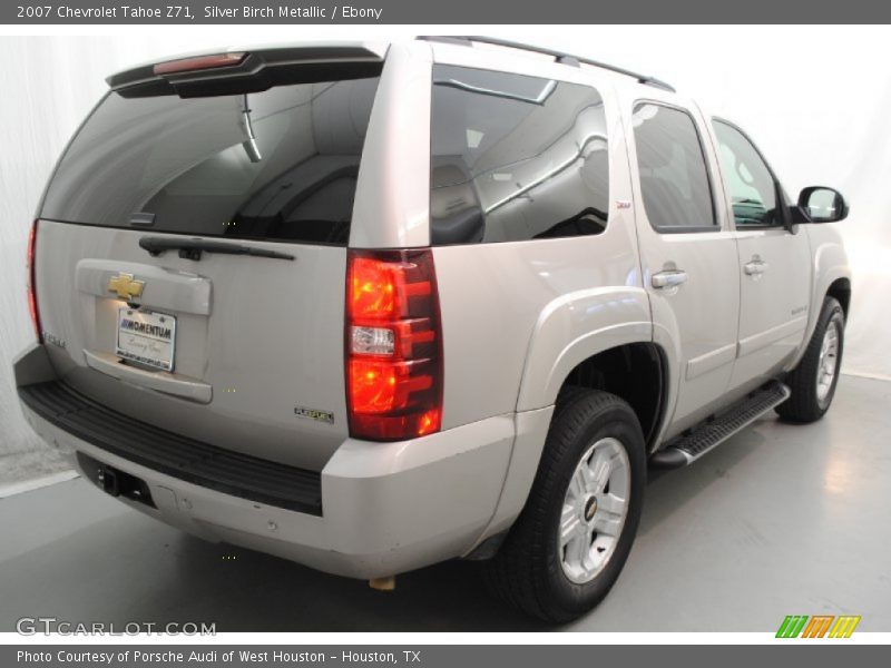 Silver Birch Metallic / Ebony 2007 Chevrolet Tahoe Z71