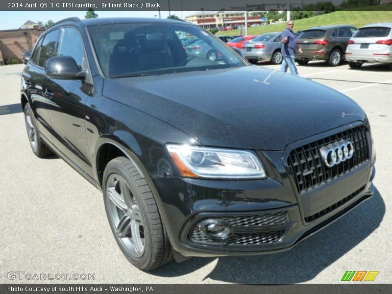 Brilliant Black / Black 2014 Audi Q5 3.0 TFSI quattro