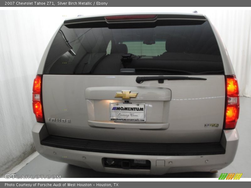 Silver Birch Metallic / Ebony 2007 Chevrolet Tahoe Z71