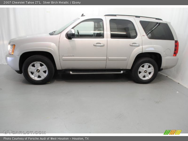 Silver Birch Metallic / Ebony 2007 Chevrolet Tahoe Z71