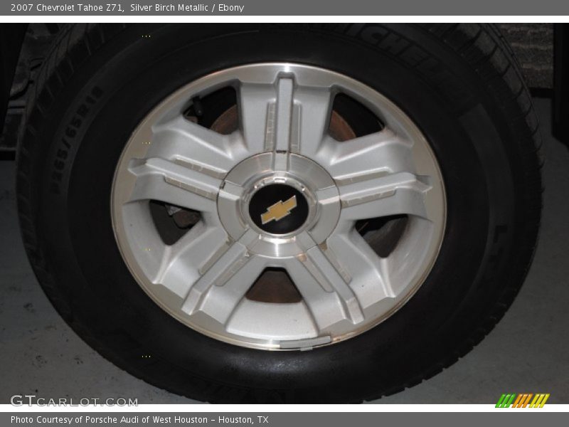 Silver Birch Metallic / Ebony 2007 Chevrolet Tahoe Z71