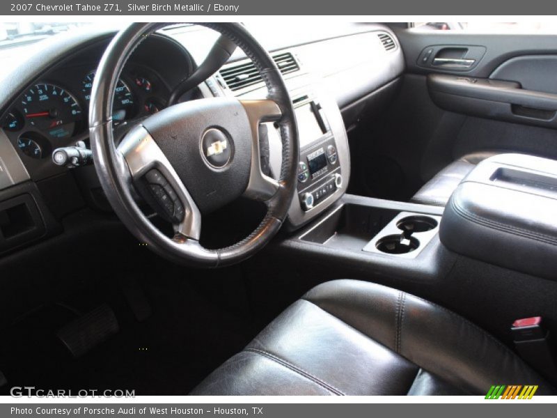 Silver Birch Metallic / Ebony 2007 Chevrolet Tahoe Z71