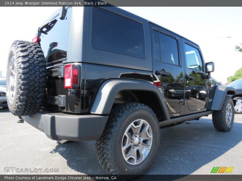 Black / Black 2014 Jeep Wrangler Unlimited Rubicon 4x4
