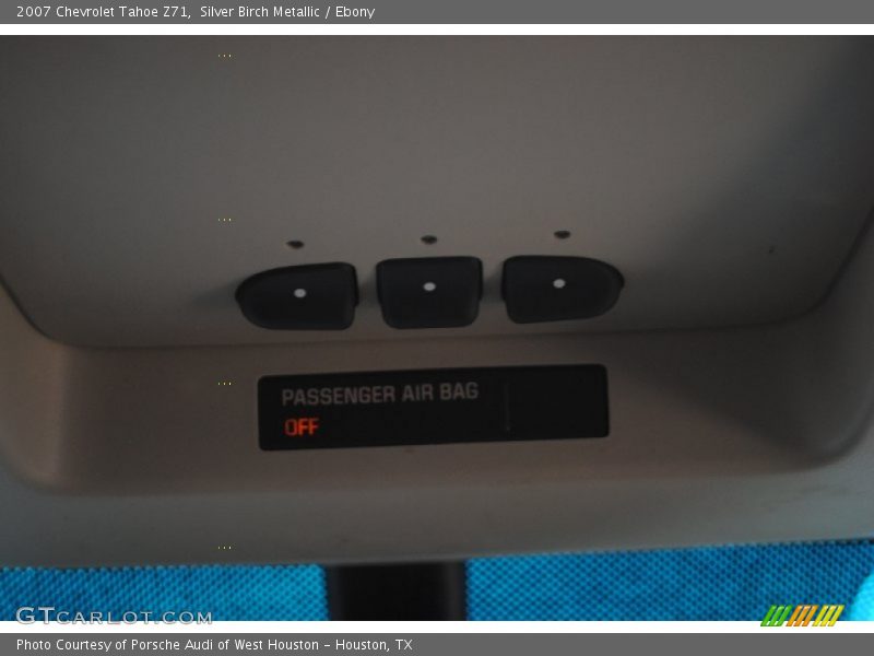 Silver Birch Metallic / Ebony 2007 Chevrolet Tahoe Z71