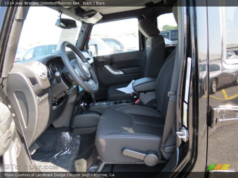 Black / Black 2014 Jeep Wrangler Unlimited Rubicon 4x4