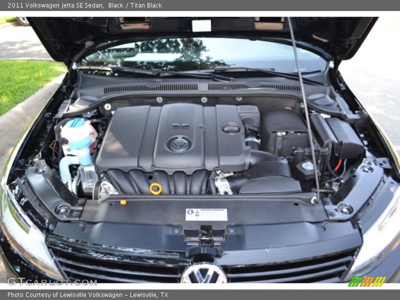 Black / Titan Black 2011 Volkswagen Jetta SE Sedan