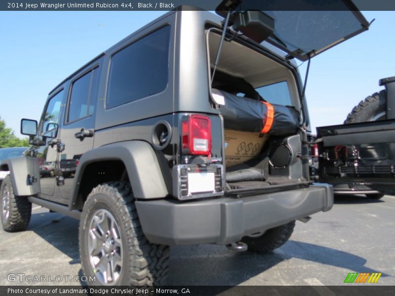 Black / Black 2014 Jeep Wrangler Unlimited Rubicon 4x4