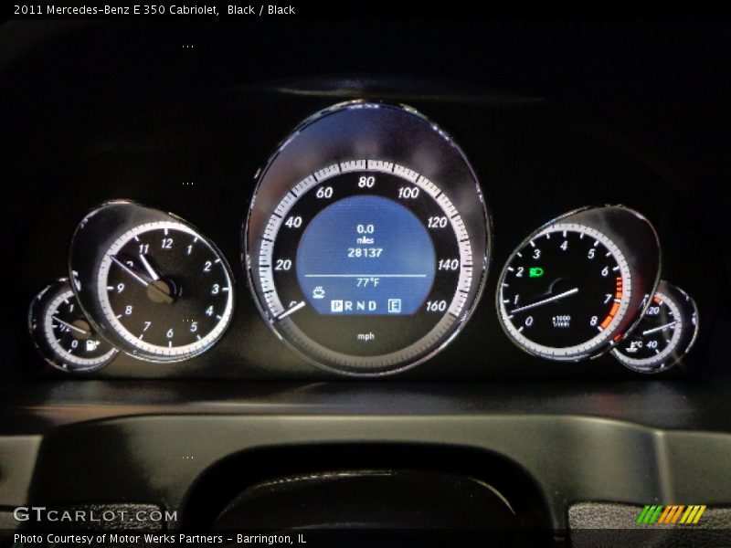 Black / Black 2011 Mercedes-Benz E 350 Cabriolet
