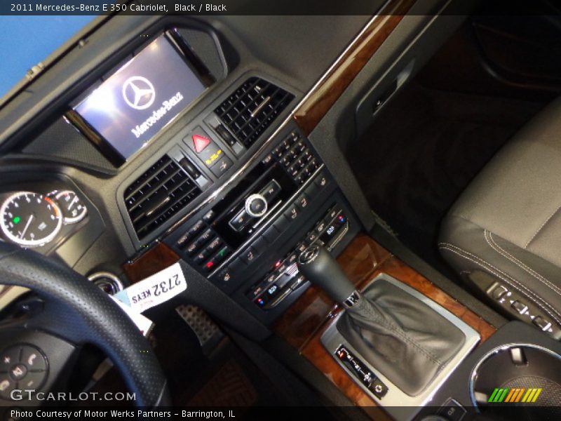 Black / Black 2011 Mercedes-Benz E 350 Cabriolet