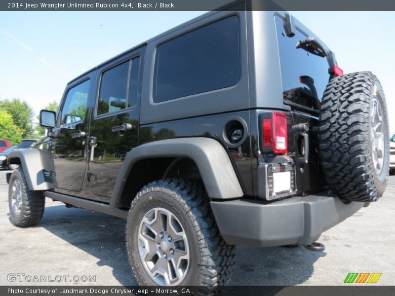Black / Black 2014 Jeep Wrangler Unlimited Rubicon 4x4