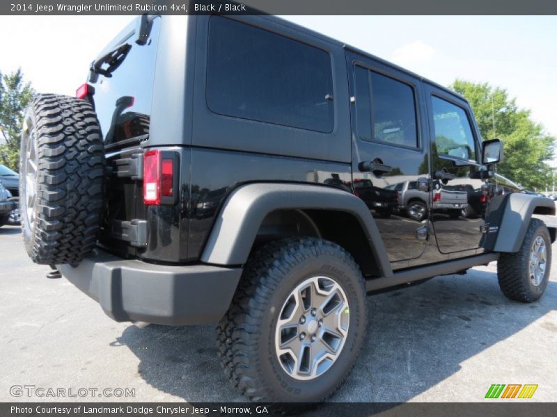 Black / Black 2014 Jeep Wrangler Unlimited Rubicon 4x4