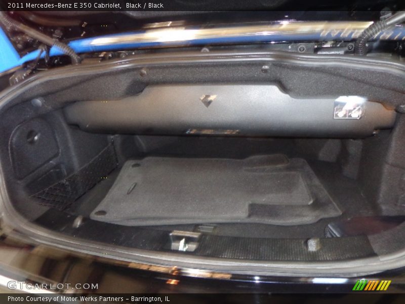 Black / Black 2011 Mercedes-Benz E 350 Cabriolet