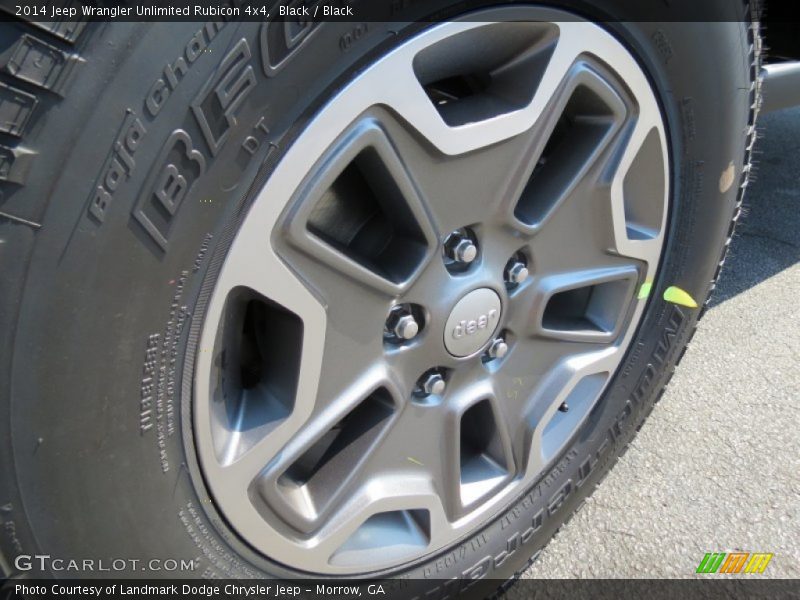  2014 Wrangler Unlimited Rubicon 4x4 Wheel
