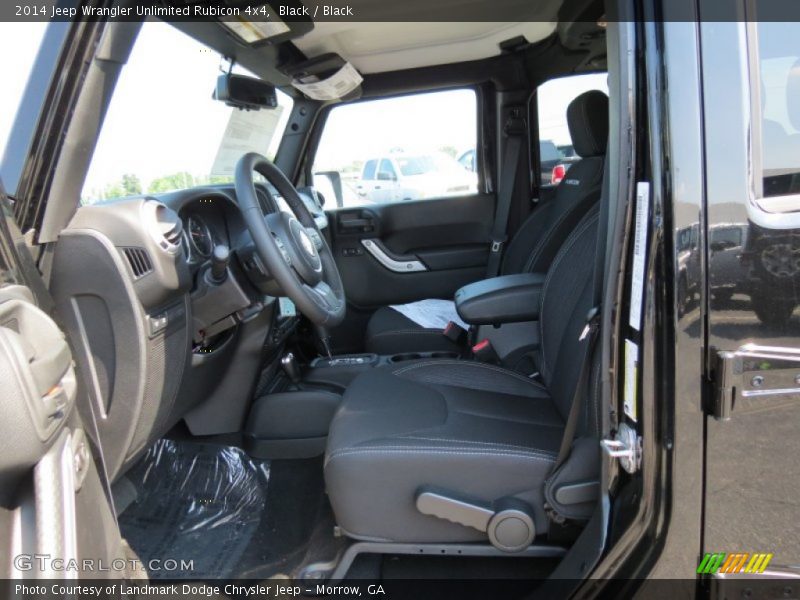 Black / Black 2014 Jeep Wrangler Unlimited Rubicon 4x4