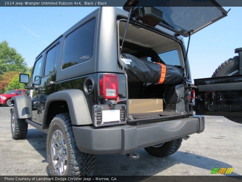 Black / Black 2014 Jeep Wrangler Unlimited Rubicon 4x4