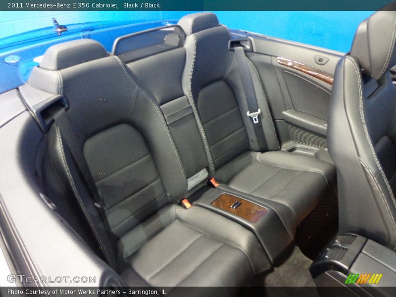 Black / Black 2011 Mercedes-Benz E 350 Cabriolet