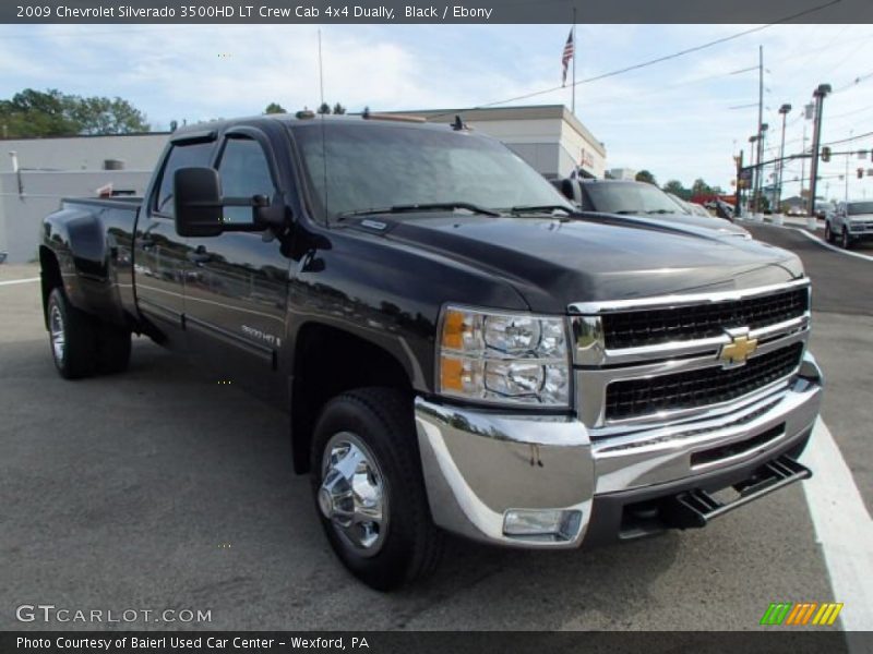 Black / Ebony 2009 Chevrolet Silverado 3500HD LT Crew Cab 4x4 Dually