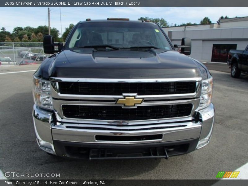 Black / Ebony 2009 Chevrolet Silverado 3500HD LT Crew Cab 4x4 Dually