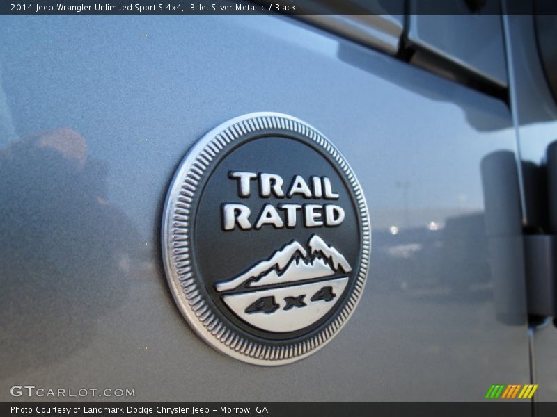 Billet Silver Metallic / Black 2014 Jeep Wrangler Unlimited Sport S 4x4