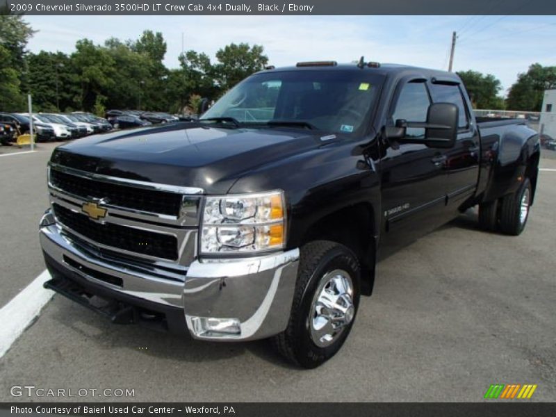 Black / Ebony 2009 Chevrolet Silverado 3500HD LT Crew Cab 4x4 Dually