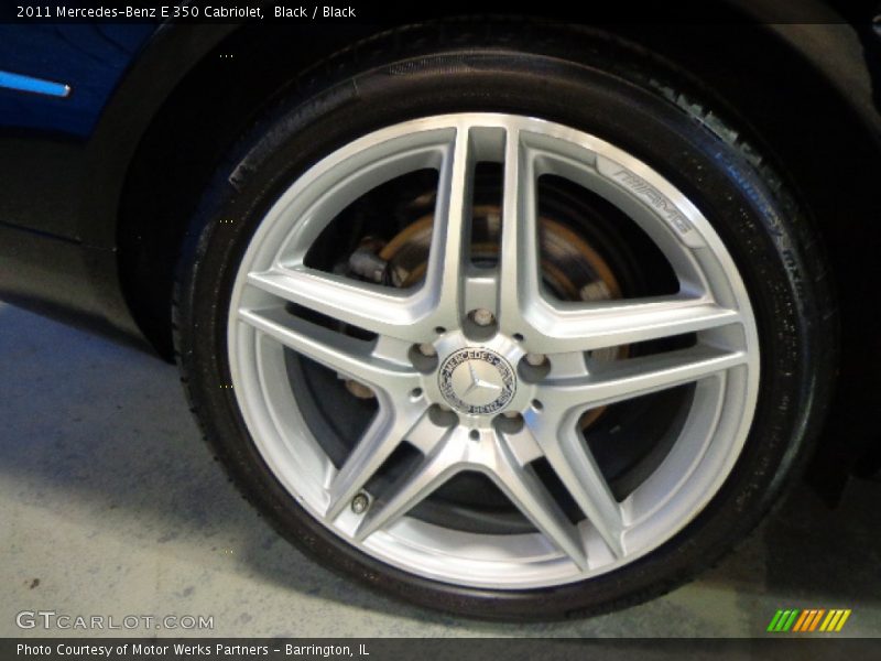 Black / Black 2011 Mercedes-Benz E 350 Cabriolet