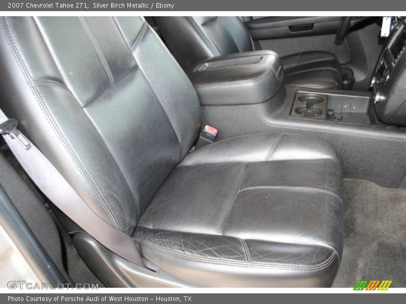 Silver Birch Metallic / Ebony 2007 Chevrolet Tahoe Z71