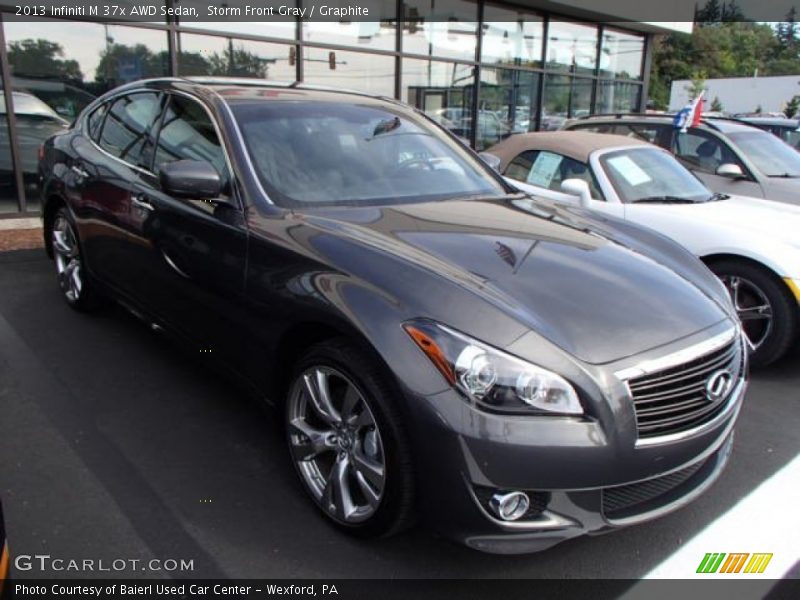 Front 3/4 View of 2013 M 37x AWD Sedan