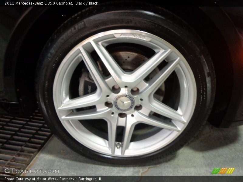 Black / Black 2011 Mercedes-Benz E 350 Cabriolet