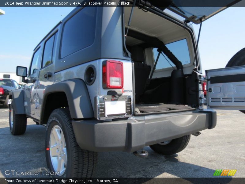 Billet Silver Metallic / Black 2014 Jeep Wrangler Unlimited Sport S 4x4
