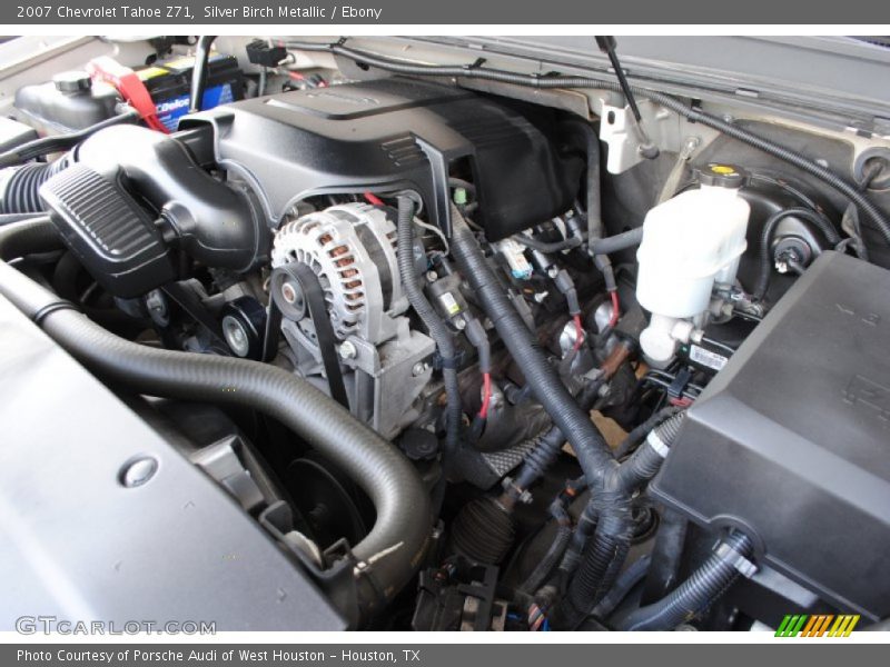 Silver Birch Metallic / Ebony 2007 Chevrolet Tahoe Z71