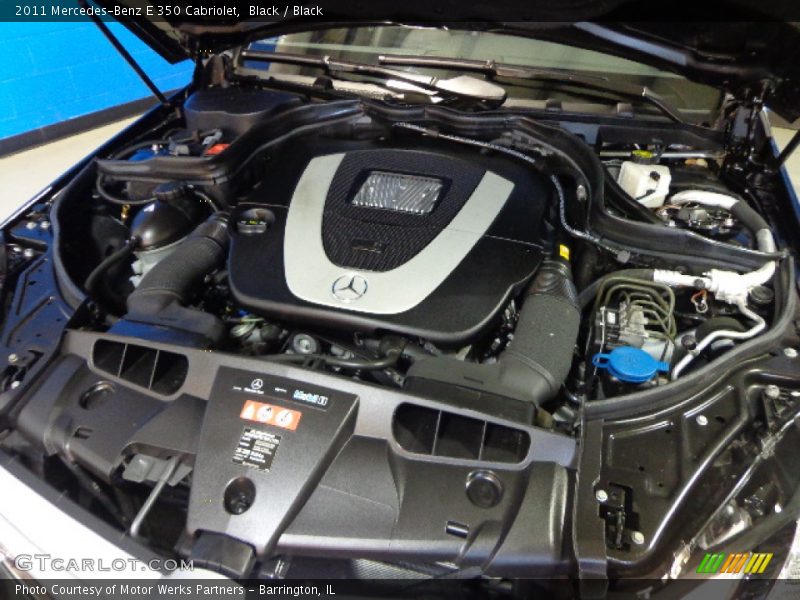 Black / Black 2011 Mercedes-Benz E 350 Cabriolet