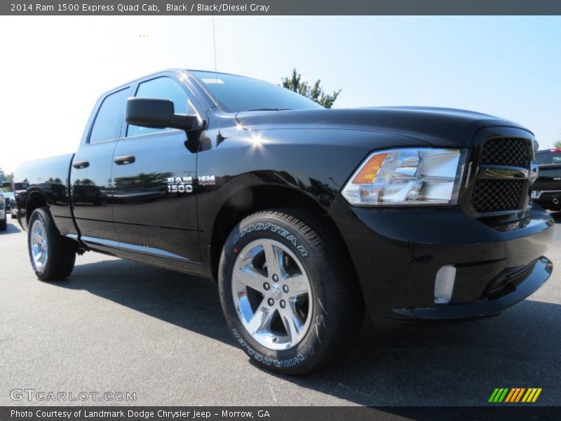 Front 3/4 View of 2014 1500 Express Quad Cab