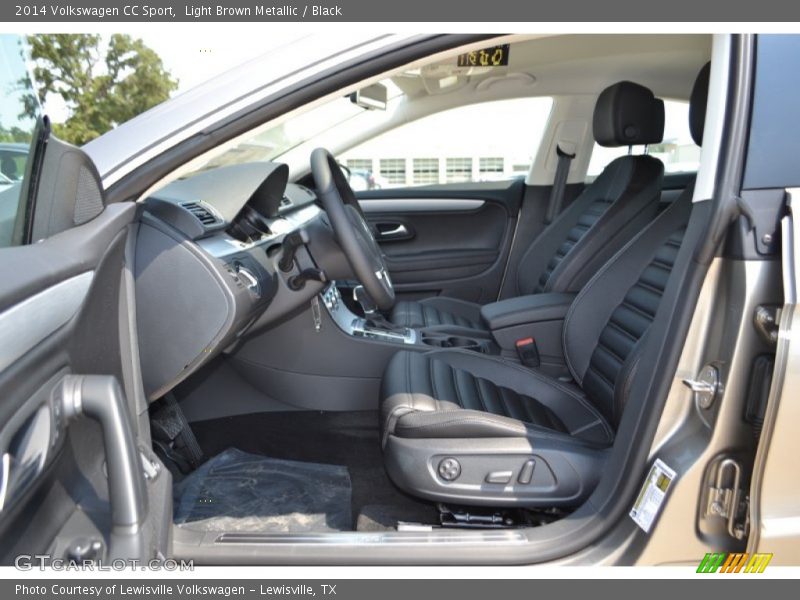 Light Brown Metallic / Black 2014 Volkswagen CC Sport