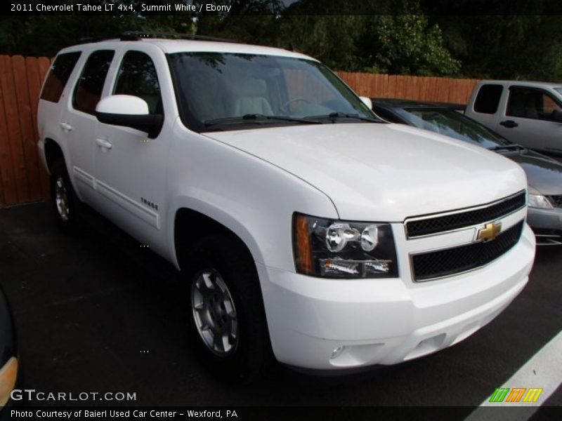 Summit White / Ebony 2011 Chevrolet Tahoe LT 4x4