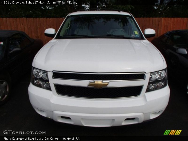 Summit White / Ebony 2011 Chevrolet Tahoe LT 4x4