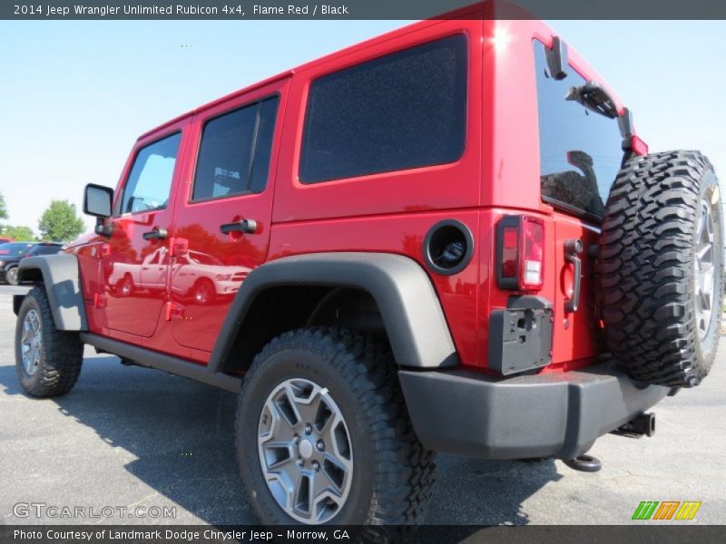  2014 Wrangler Unlimited Rubicon 4x4 Flame Red
