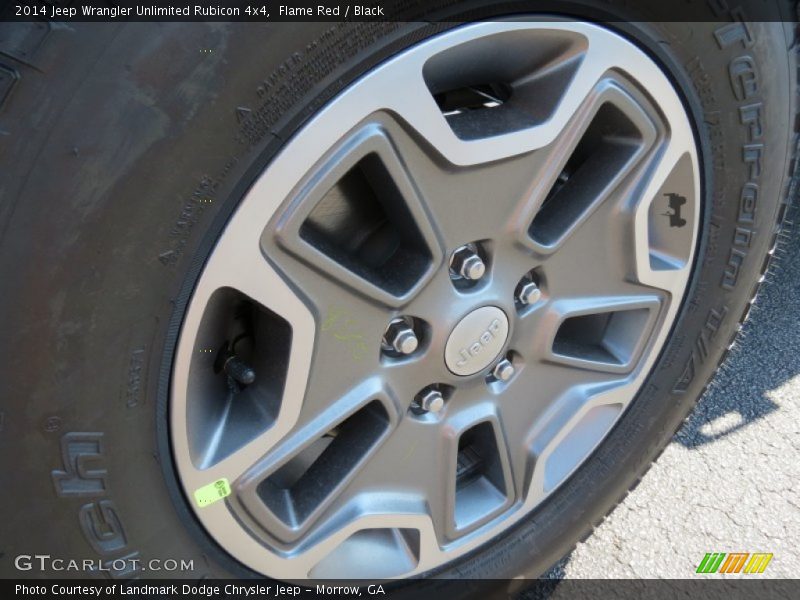  2014 Wrangler Unlimited Rubicon 4x4 Wheel
