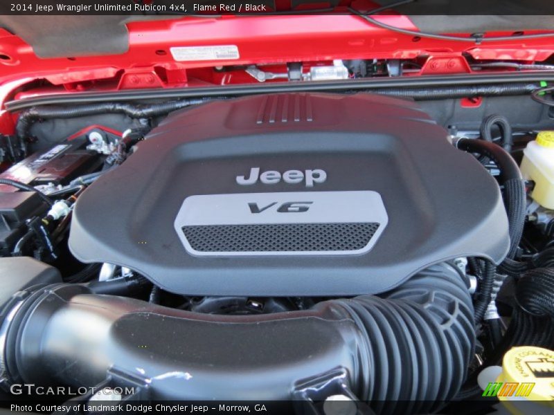  2014 Wrangler Unlimited Rubicon 4x4 Engine - 3.6 Liter DOHC 24-Valve VVT V6