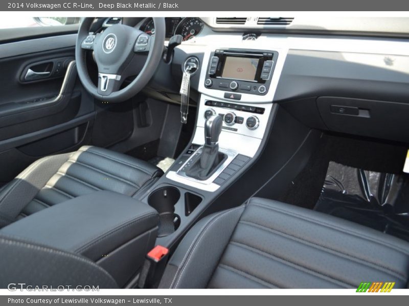 Deep Black Metallic / Black 2014 Volkswagen CC R-Line