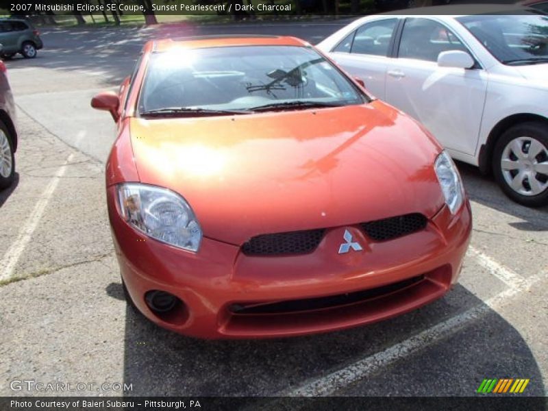 Sunset Pearlescent / Dark Charcoal 2007 Mitsubishi Eclipse SE Coupe