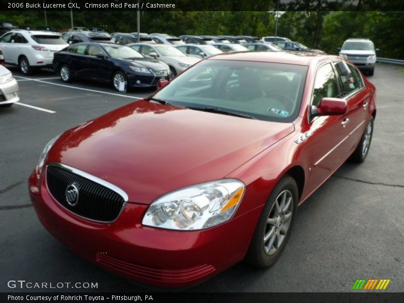 Crimson Red Pearl / Cashmere 2006 Buick Lucerne CXL