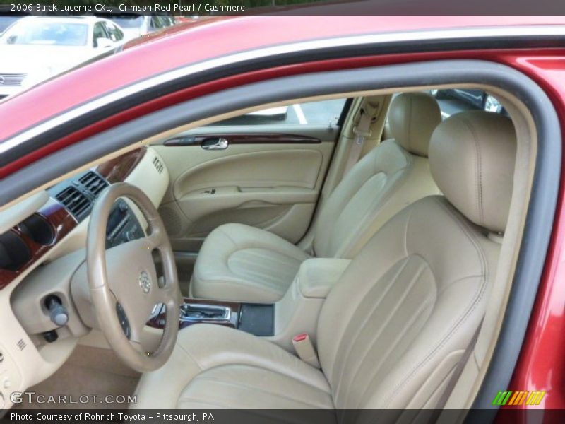 Crimson Red Pearl / Cashmere 2006 Buick Lucerne CXL