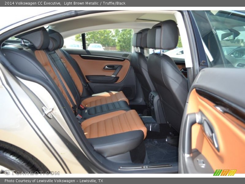 Light Brown Metallic / Truffle/Black 2014 Volkswagen CC Executive