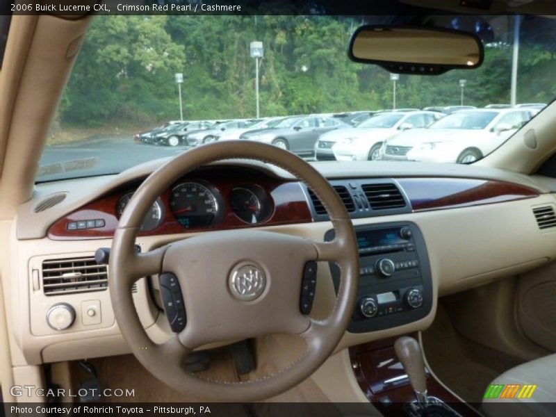 Crimson Red Pearl / Cashmere 2006 Buick Lucerne CXL