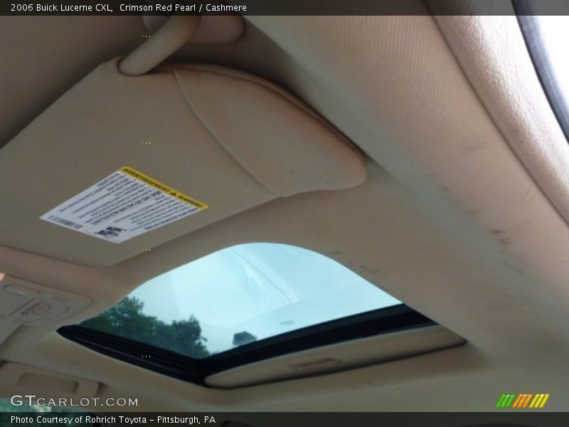Crimson Red Pearl / Cashmere 2006 Buick Lucerne CXL