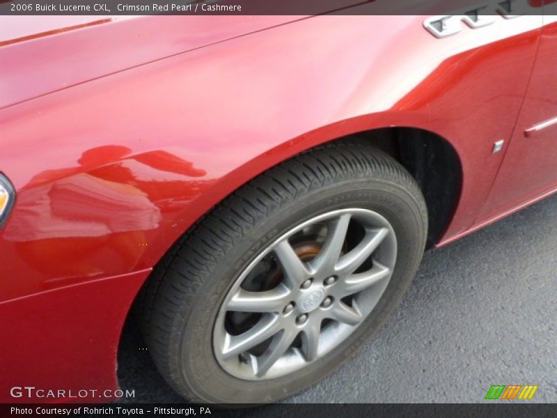 Crimson Red Pearl / Cashmere 2006 Buick Lucerne CXL